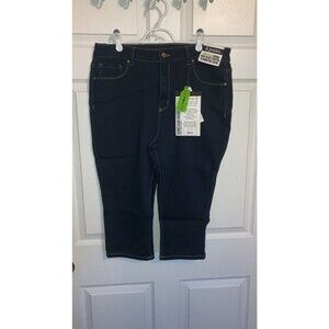 d.jeans Recycled Denim High Waist Muffin Eliminator Capri – Women’s Size 16 NWT